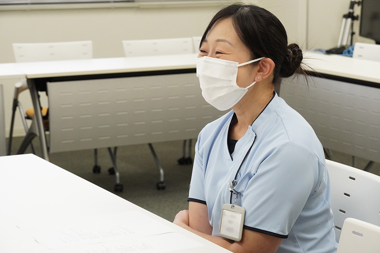 看護助手インタビュー１