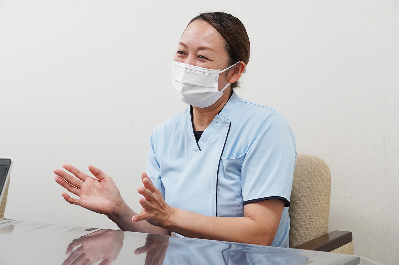 看護助手インタビュー２